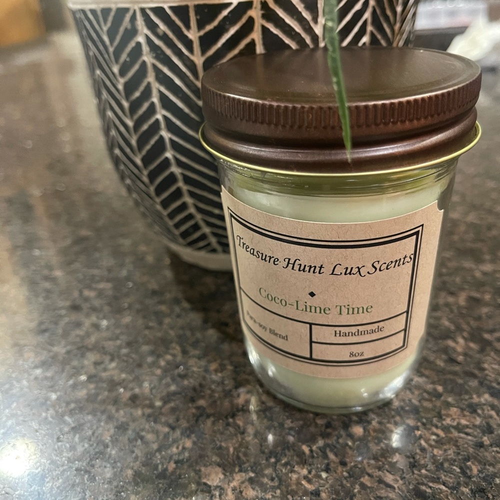 Homemade candles